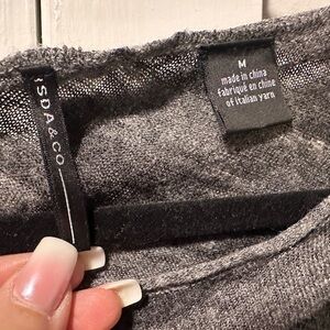 ISDA & Co. Women's Gray Top